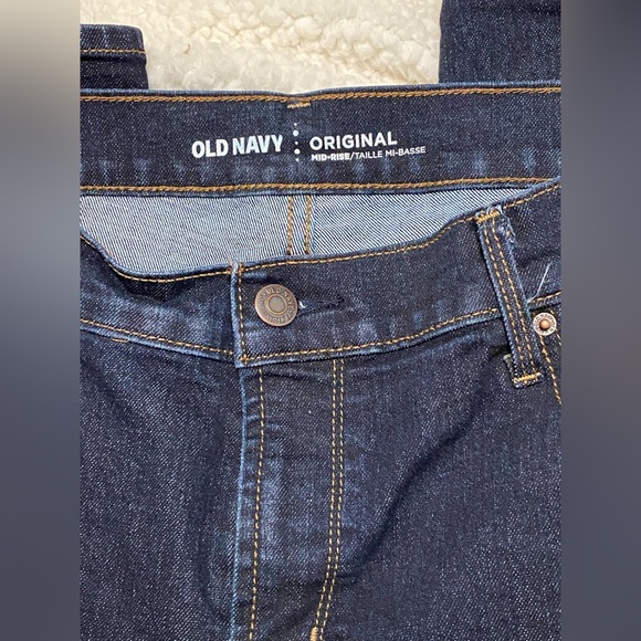 Old navy Women's Dark Blue Jeans Size 14 - Picture 5 of 9